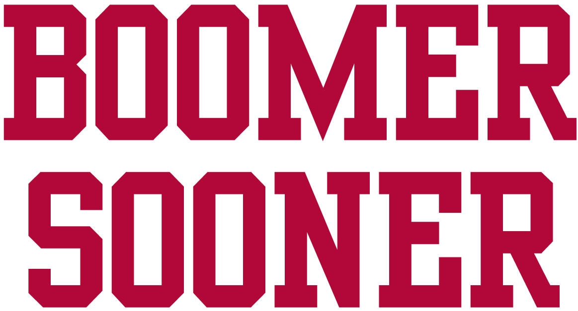 Oklahoma Sooners 0-Pres Wordmark Logo iron on transfers for T-shirts